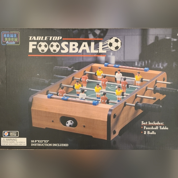 New Tabletop Foosball Table - Picture 1 of 3